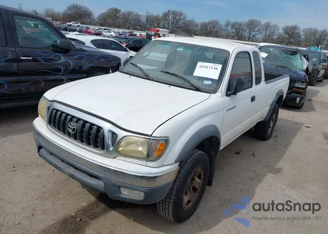 2001 Toyota Tacoma z USA, uszkodzony, nr VIN 5TEWM72N31Z830232
